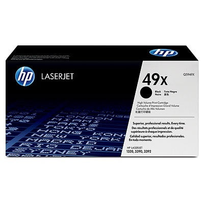 Laser Toner-Hp #49X Black High Yield