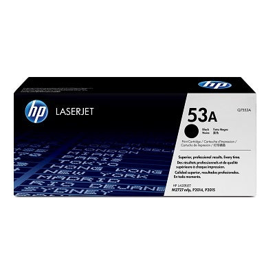 Laser Toner-Hp #53A Black