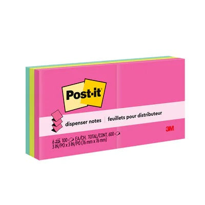 Notes-Post-It, Pop-Up 3X3 Poptimistic Collection