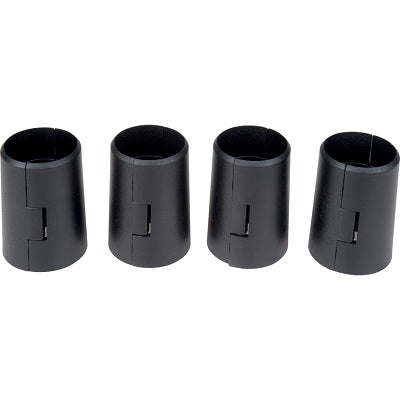Shelving Accessories-Split Sleeve, Black 4/Bag