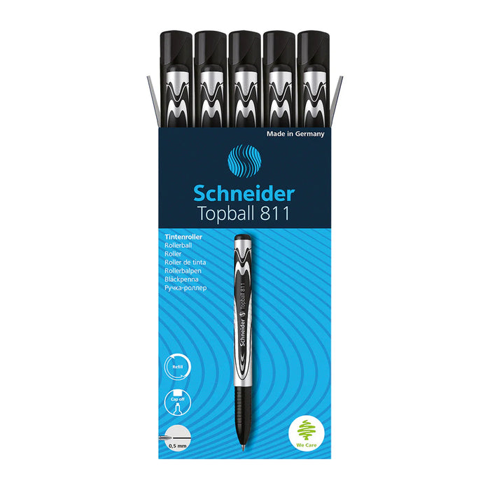Pen-Roller, Topball 811 0.5Mm, Black RS8111