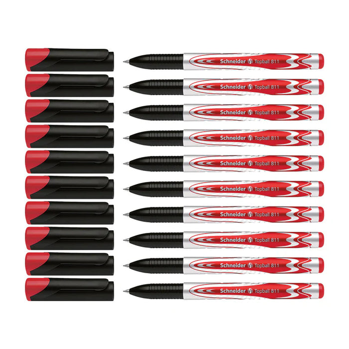 Pen-Roller, Topball 811 0.5Mm, Red RS8112