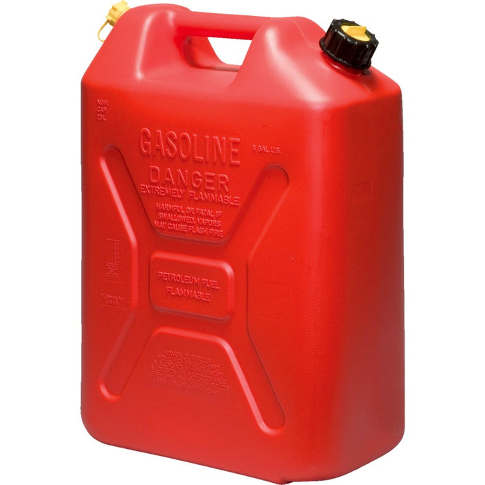 Jerry Can-Gasoline, 5.3 Us Gal/20.06 L. Red