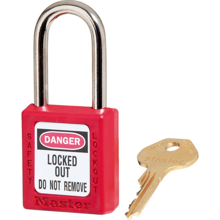 Lock-Padlock 1-1/2" Zenex Thermoplastic, Keyed Different