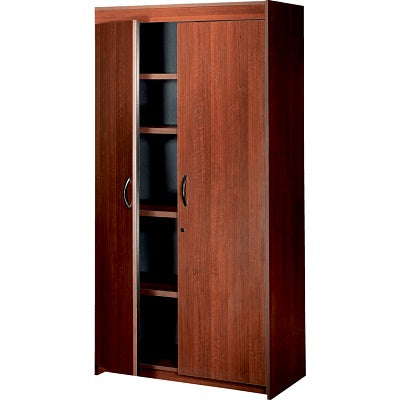 Storage Cabinet-Soho 72" High, Cayenne Cherry