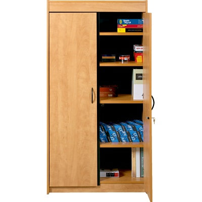 Storage Cabinet-Soho 72" High, Candlelight Oak