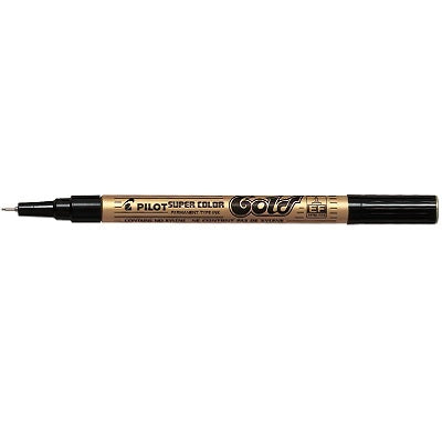 Marker-Permanent, Super Color, Extra Fine Gold