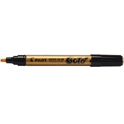 Marker-Permanent, Super Color, Broad Gold