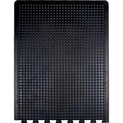 Mat-Anti-Fatigue Dome Bubbles, End, 4' X 3' X 1/2", Black