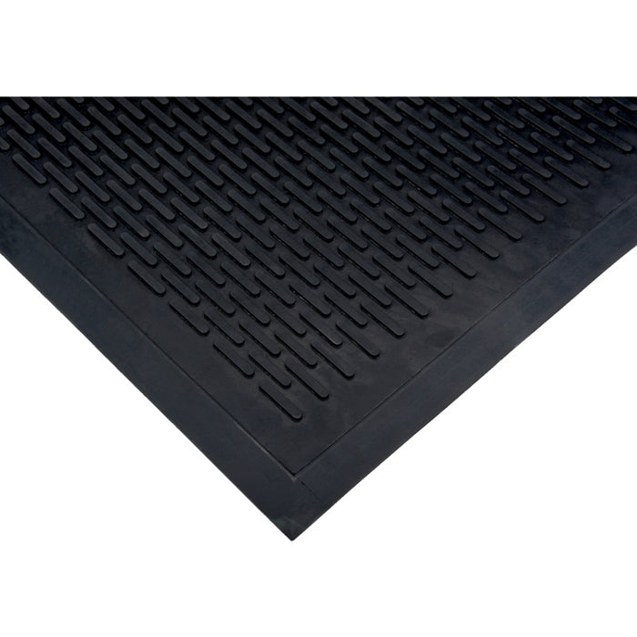 Mat-Scraper, Solid 3' X 5', Black