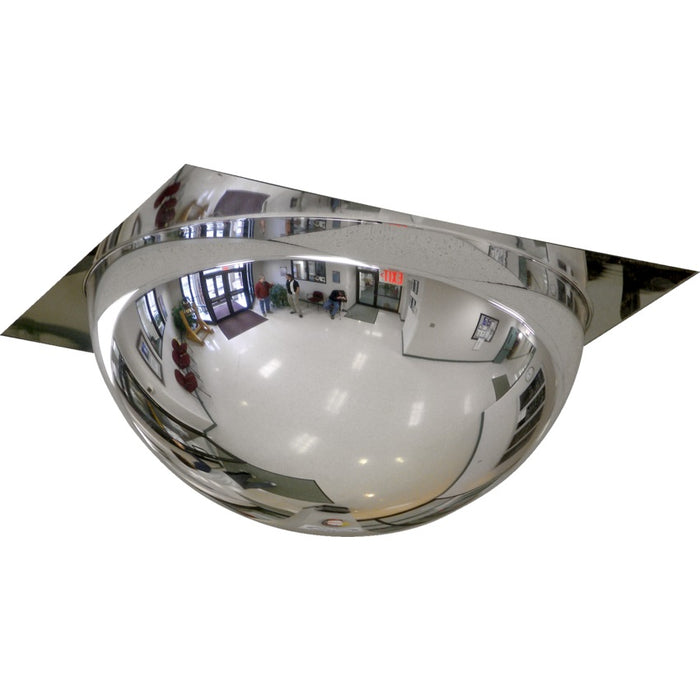 Mirror-Dome 24" Full 360°, Ceiling Mounted, Open Top