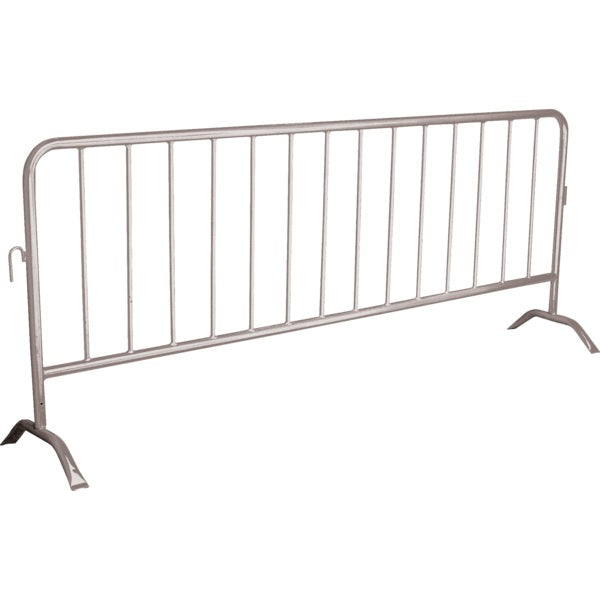 Barrier-Portable, Interlocking 102"L X 40"H Galvanized