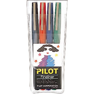 Marker-Fineliner 4 Colours