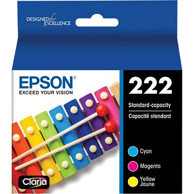 Inkjet Cartridge-Epson #222 Colour Combo
