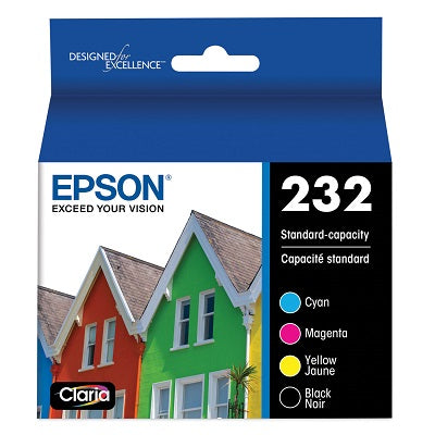 Inkjet Cartridge-Epson #232 Black & Colour Combo Pack