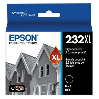 Inkjet Cartridge-Epson #232Xl Black High Yield
