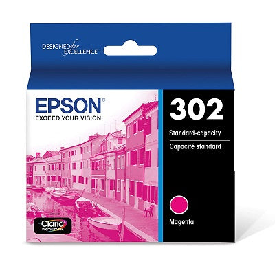Inkjet Cartridge-Epson #302 Magenta