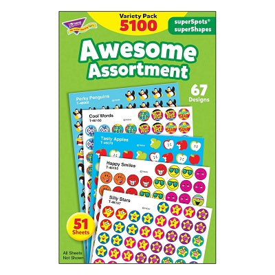 Stickers-Variety Pack, Awesome Assortment