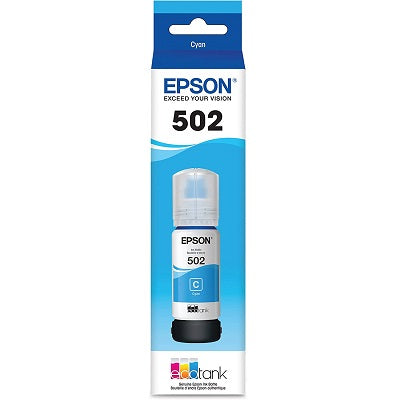 Inkjet Cartridge-Epson #502 Cyan