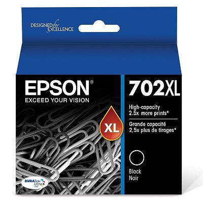 Inkjet Cartridge-Epson #702Xl Black High Yield