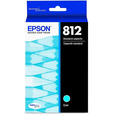 Inkjet Cartridge-Epson #812 Cyan