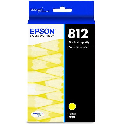 Inkjet Cartridge-Epson #812 Yellow