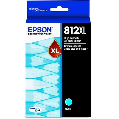 Inkjet Cartridge-Epson #812Xl Cyan