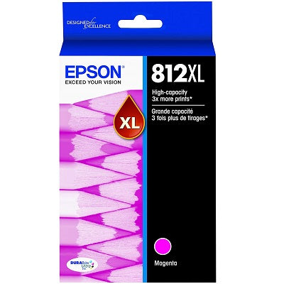 Inkjet Cartridge-Epson #812Xl Magenta