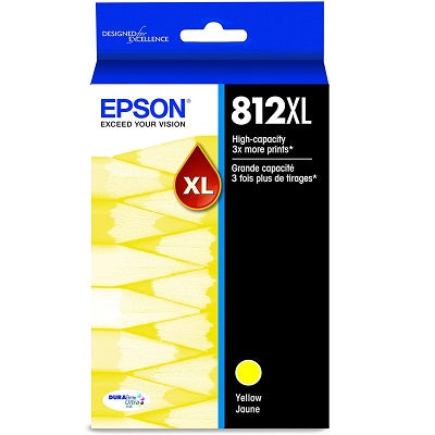 Inkjet Cartridge-Epson #812Xl Yellow