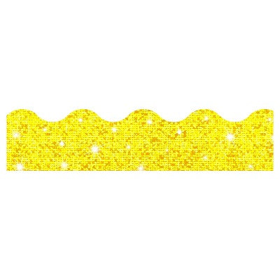 Border-Terrific Trimmers, Yellow Sparkle
