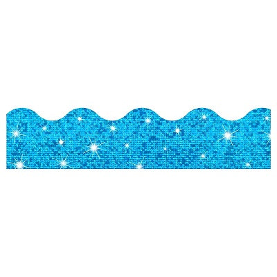 Border-Terrific Trimmers, Blue Sparkle