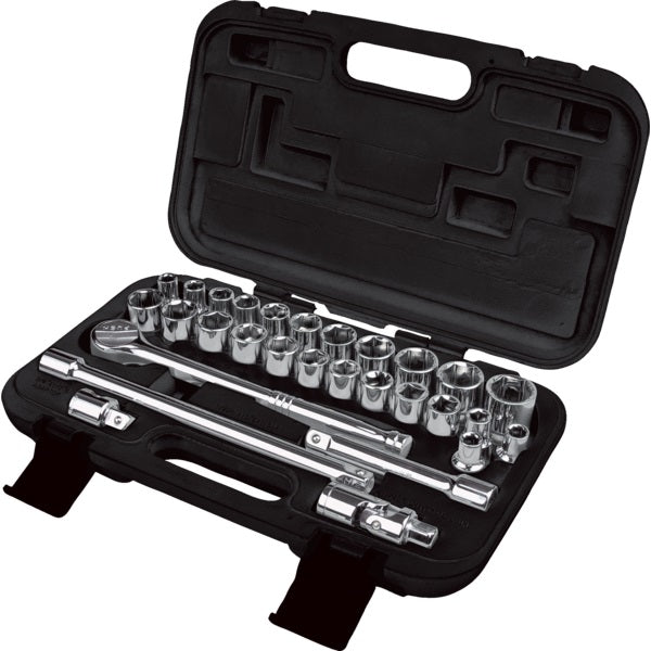 Socket Set-29 Piece 1/2" Sae/ Metric
