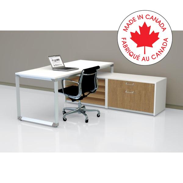 Workstation-Bench Series, True White/Sesame