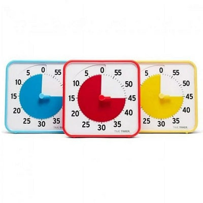 Timer-Time Timer Mod, 8" Primary Colour Set
