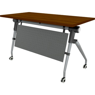 Table-Tucana Premium Flip Top, 48"W X 24"D Black Walnut