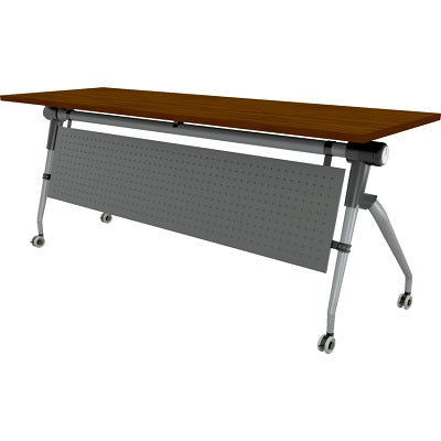 Table-Tucana Premium Flip Top, 72"W X 24"D Black Walnut