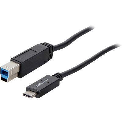 Cable-Startech, 3.0 Usb-C To Usb-B, M/M 6', Black
