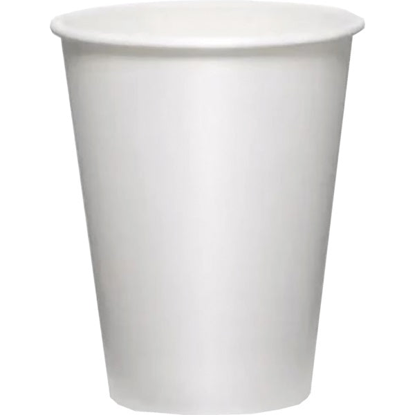 Cups-Victoria Bay Single Wall Hot 12Oz. Paper, White 1000/Ct