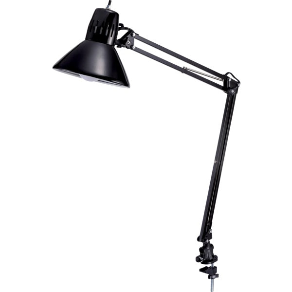 Lamp-Swing Arm With Clamp, Black