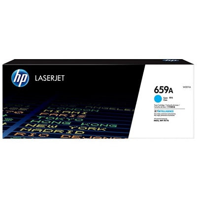 Laser Toner-Hp #659A Cyan Standard Yield