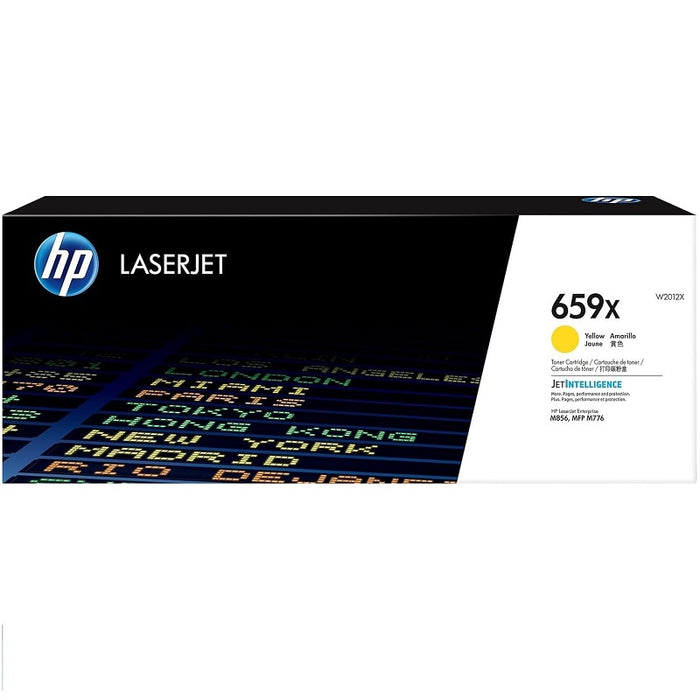 Laser Toner-Hp #659X Yellow High Yield