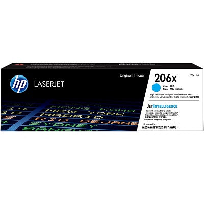 Laser Toner-Hp #206X, Cyan High Yield