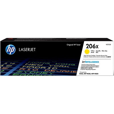 Laser Toner-Hp #206X, Yellow High Yield