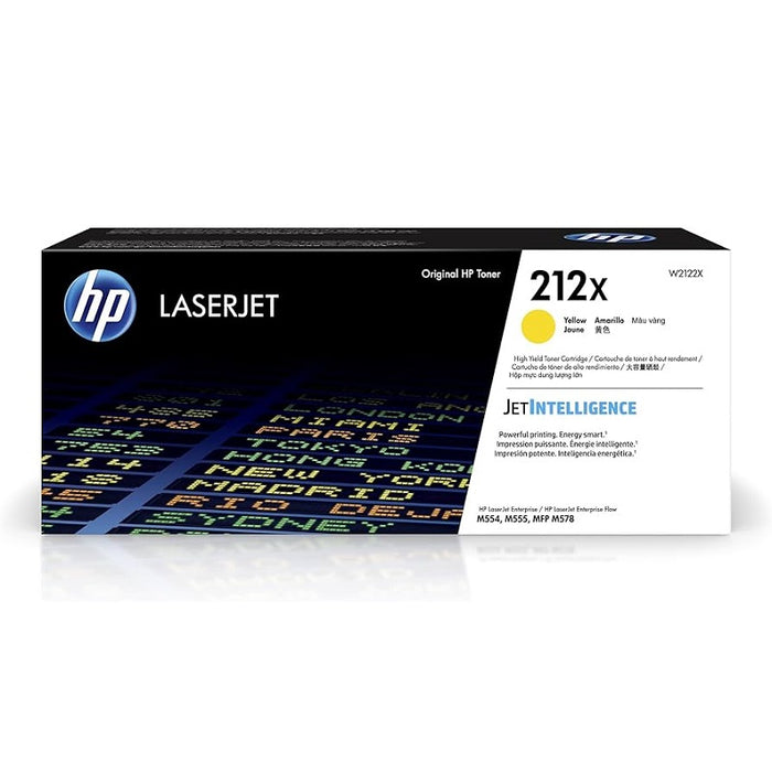Laser Toner-Hp #212X Yellow High Yield