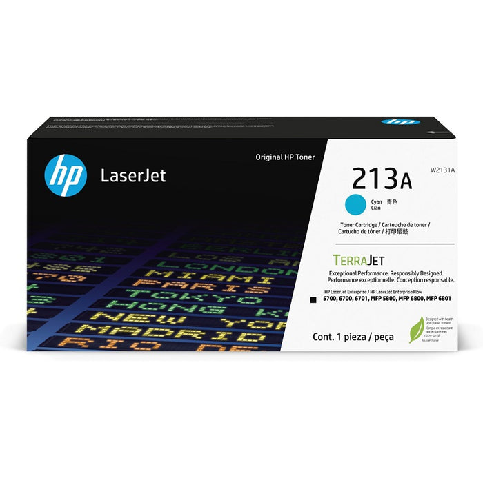 Laser Toner-Hp #213A Cyan