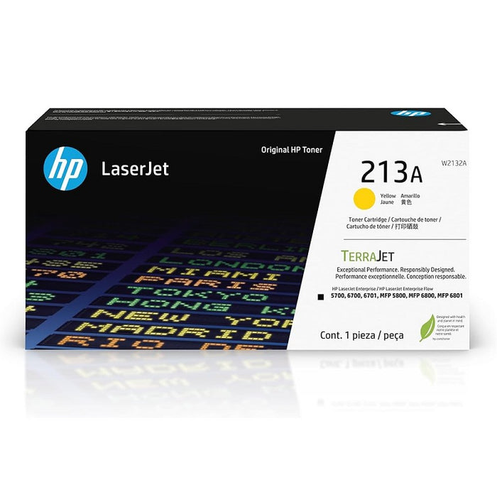 Laser Toner-Hp #213A Yellow