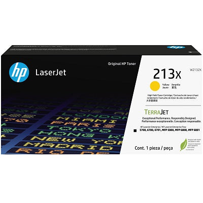 Laser Toner-Hp #213X Yellow High Yield