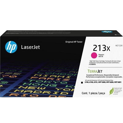 Laser Toner-Hp #213X Magenta High Yield