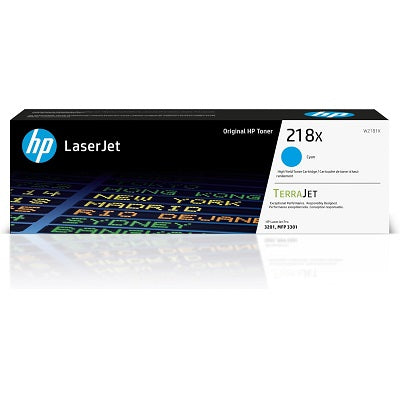 Laser Toner-Hp #218X Cyan High Yield