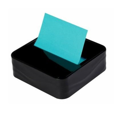 Note Dispenser-Pop-Up 3X3, Wave, Modern Black